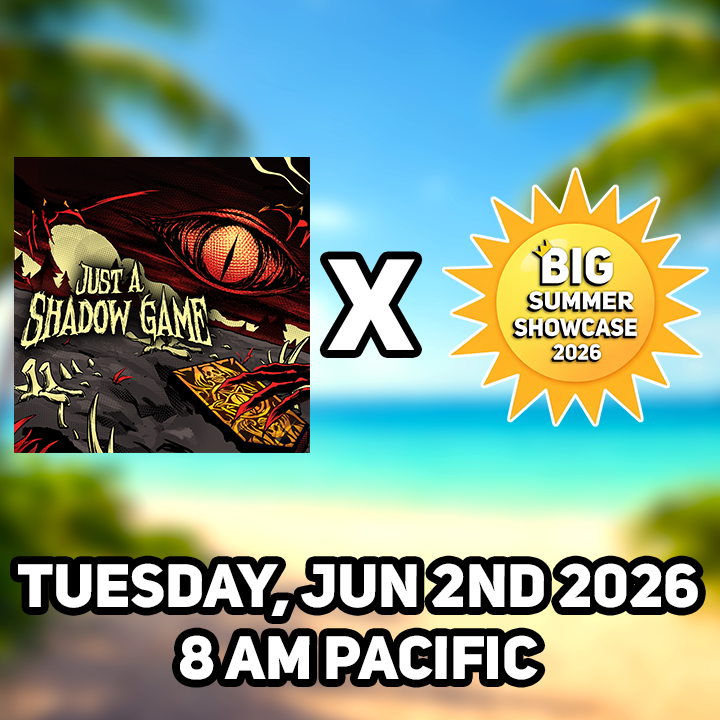 IndieLabGame's tweet photo. I invite you to bask in the summer sun with my masterpiece, Just A Shadow Game.☀️

We're proud to be part of @clemmygames' #BIGSummerShowcase on June 2, together with many other amazing indie games!

Do be a kindred spirit and show us your support. https://t.co/rlqCNTZiXZ