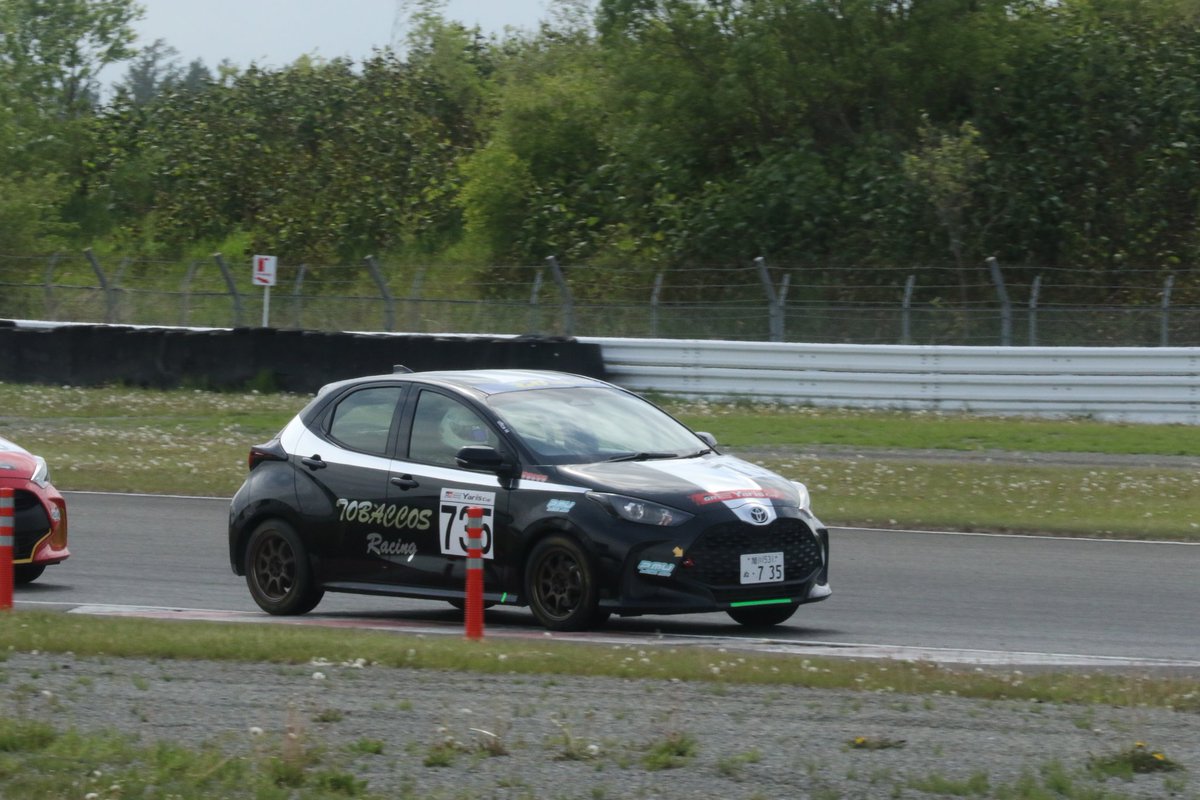 rusio_k's tweet photo. 2026.5.24 北海道クラブマンカップレース第1戦⁡
⁡⁡TOYOTA GAZOO Racing Yaris Cup 2026⁡
⁡北海道シリーズ第2戦 🚗³₃⁡⁡

⁡⁡⁡#十勝スピードウェイ⁡⁡
⁡#YARISCup⁡
⁡#北海道クラブマンカップレース⁡ https://t.co/Z2Jax453CZ