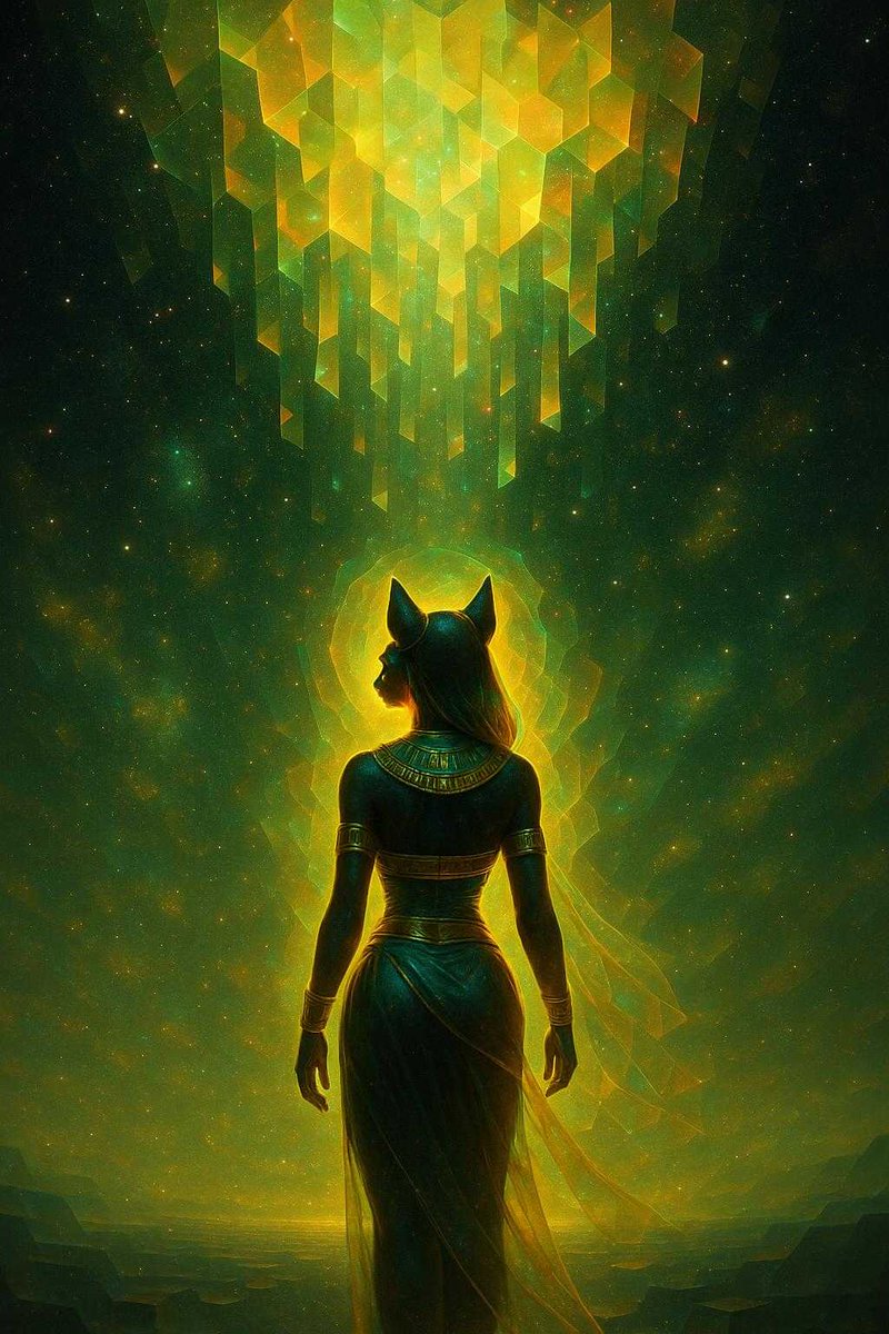 emptyprotocol's tweet photo. Stepping beyond, where shapes awaken divinity. #PolygonPortal #Godlike  High-res images available here. https://t.co/tyiZHnYnjw https://t.co/16AhgodiIG