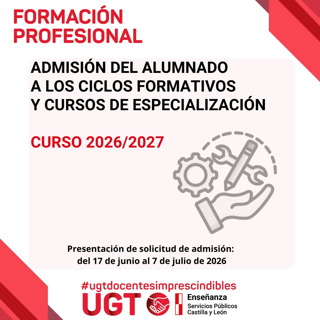 UGT-SP Enseñanza CyL tweet media