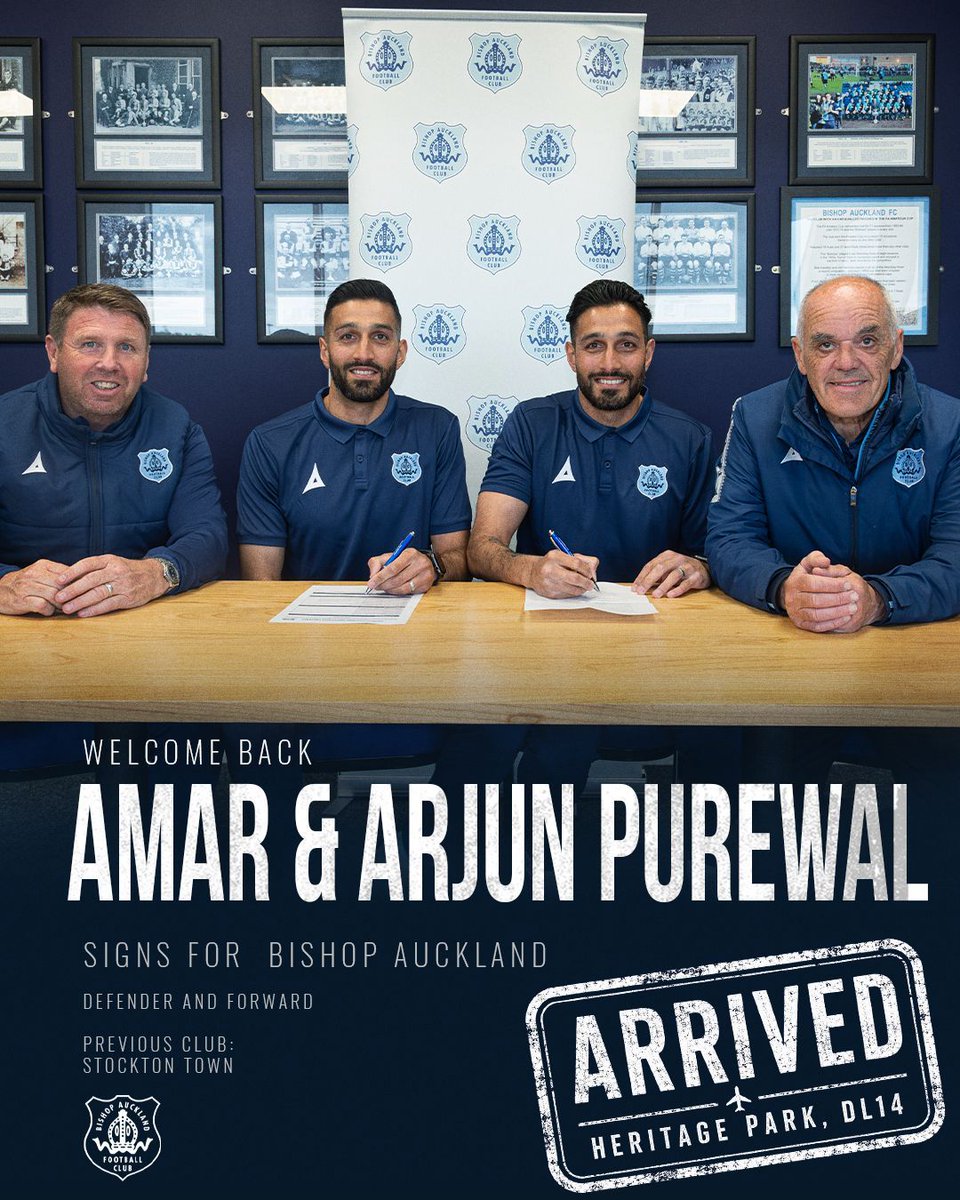 Bishop Auckland FC tweet media