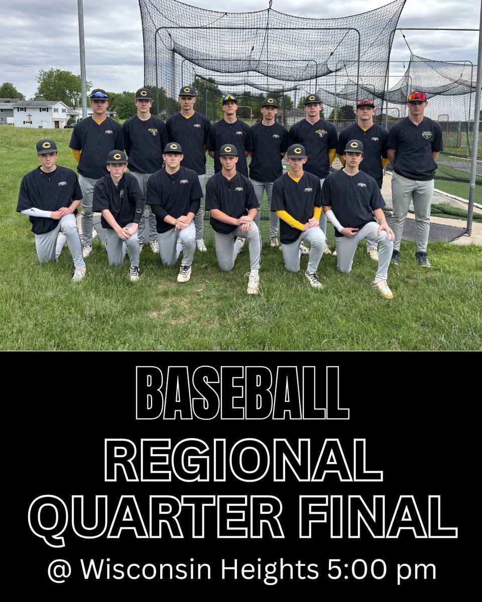 goCubans's tweet photo. ⚾  BASEBALL  - WIAA D3 Regional Quarter-Final
🕟  5:00 pm
📍  @ Wisconsin Heights
💲  Admission FREE

🥎  SOFTBALL - WIAA D4 Regional Finals
🕟  5:00 pm
📍  @ Mineral Point
💲  Admission $6.00 for adults, students, and youth. Children under 6 years old $1.00. https://t.co/YnVMGqB8Lv