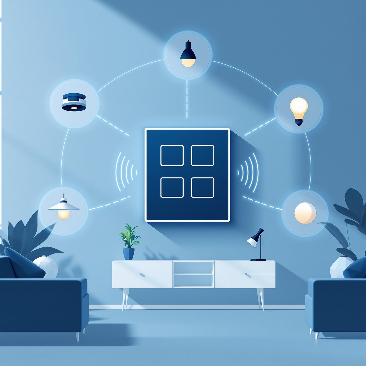 vesternet's tweet photo. One wall controller, 12 different actions! 🎛️ With pushed, held &amp; released events for each of 4 buttons, you get endless scene possibilities. Transform how you control your smart home ✨ https://t.co/sHRQQCHedw https://t.co/1YrsvkH974