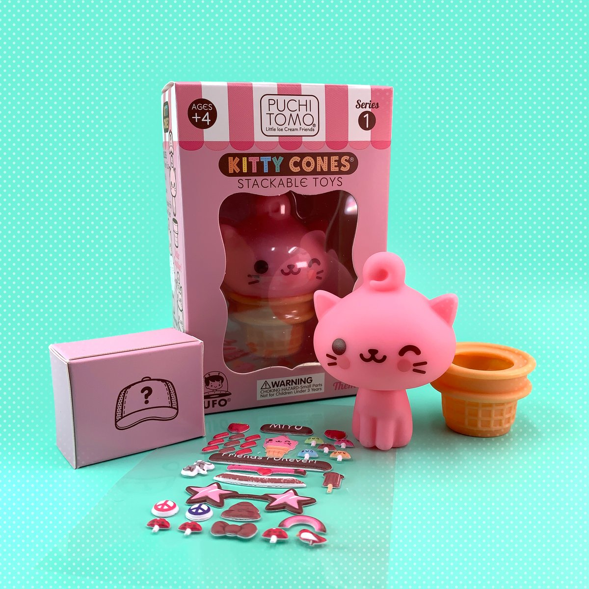 kittycones's tweet photo. Meet Miyu!

Miyu can’t get enough strawberries! She’s more of an indoor kitty and enjoys reading comics, and playing video games. She’s mellow and mature but sure loves a ball of yarn!

Now available at the UFO Toys Shop. Link in profile.

Better Together!
#kittycones #UFOtoys https://t.co/AgBNwAa2gq