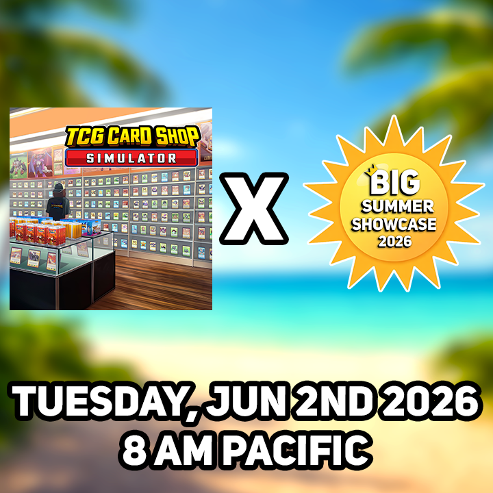 OPNeonGames's tweet photo. Summer is right around the corner, and what better way to cool off than being indoors and running your own TCG Card Shop?😛

We'll be part of @clemmygames #BIGSummerShowcase happening on June 2! Be sure to tune in, or you'll be debuffed with the stinky🦨 https://t.co/QeeSTzQyyJ