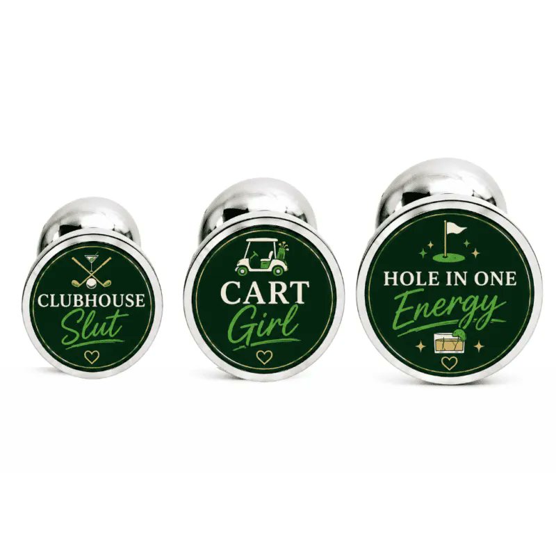 custombuttplugs's tweet photo. If you're looking for the perfect gift for a golf fan, we have you covered! https://t.co/M8r5emGNGU #golf #golfbuttplugs #golfgifts https://t.co/cEqSi7SBrE