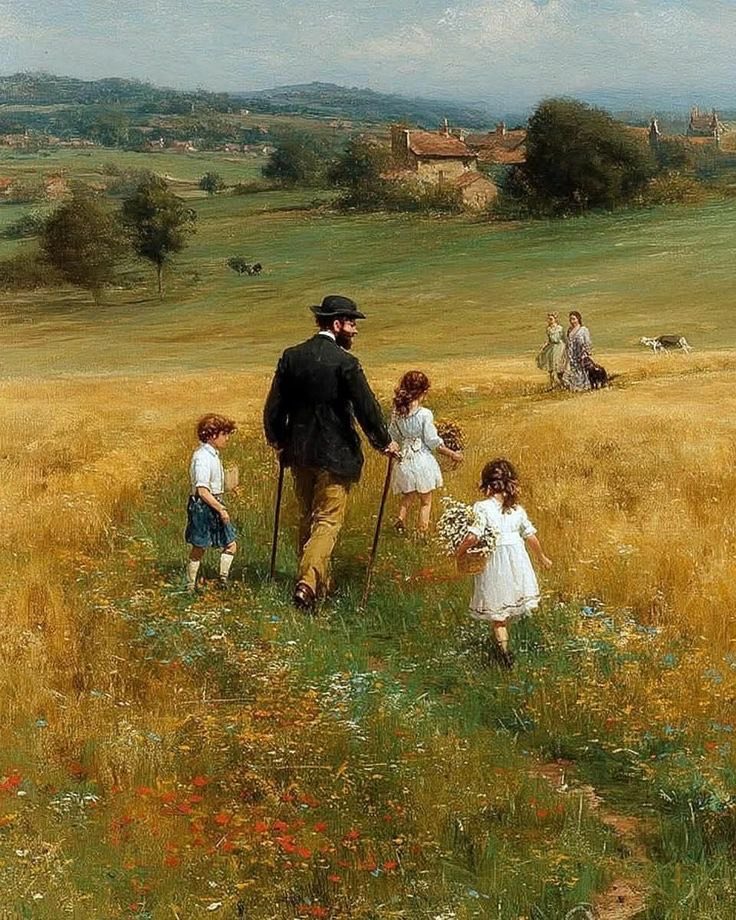 Cassini_jon's tweet photo. Ludwig Knaus (1829 - 1910)

Sunday Promenade, 1878 https://t.co/8EI4fgIJId