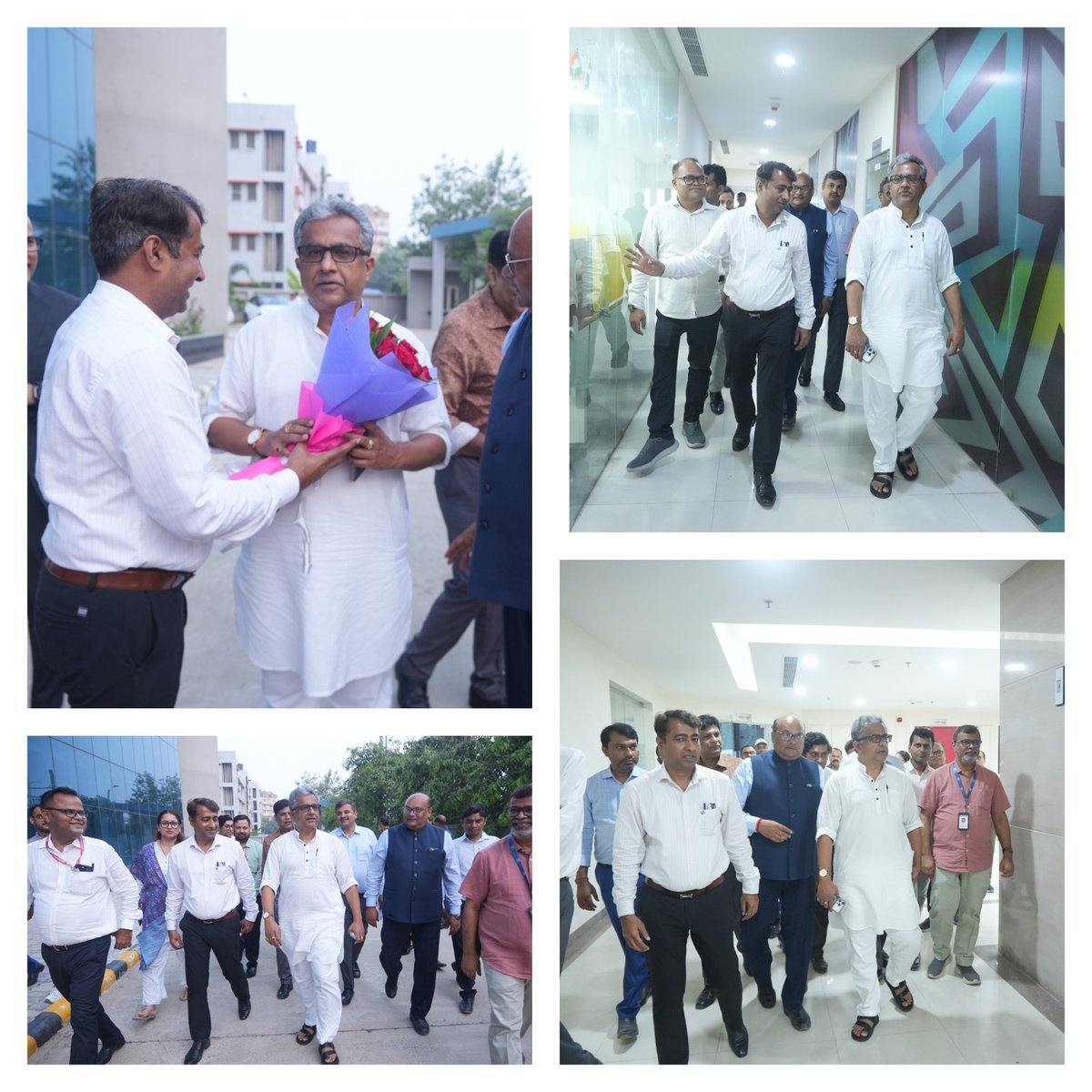 STPI_PATNA's tweet photo. It is an honour for STPI-Patna to welcome Hon’ble Minister Shri Nitish Mishra on his maiden visit to STPI-Patna on 22.05.2026 and for his interaction with young local professionals. @mishranitish @stpiindia  @arvindtw  @guptaa_sanjay @SanjayKumarSTPI  @Bihar_DIT #STPI #Innovation https://t.co/XevSDgVzTJ
