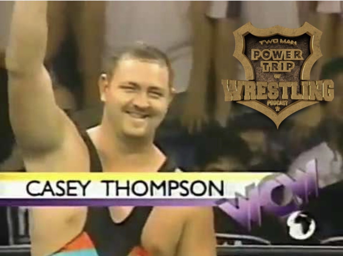 TwoManPowerTrip's tweet photo. TMPT welcomes in for our feature episode, former #WCW star #CaseyThompspn Host John Poz will talk with Casey about #WCW #Vader #Sid #KevinSullivan #WWF his podcast #InRing and so much more! 

https://t.co/Ajr2NgId5K https://t.co/twHPV2CHh8