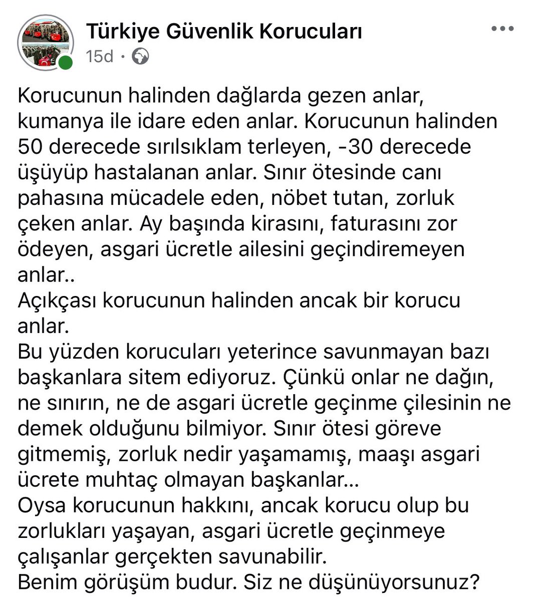 Türkiye Güvenlik Korucuları tweet media