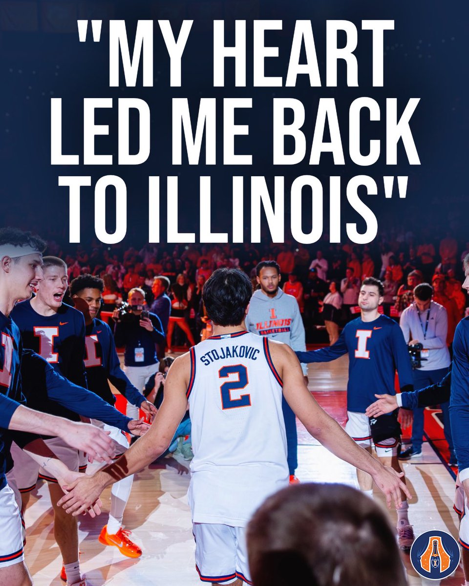 Champaign_Room's tweet photo. Andrej Stojakovic believes in what the #Illini are building for this upcoming season 🔥😤 https://t.co/SQaXSyCBk2