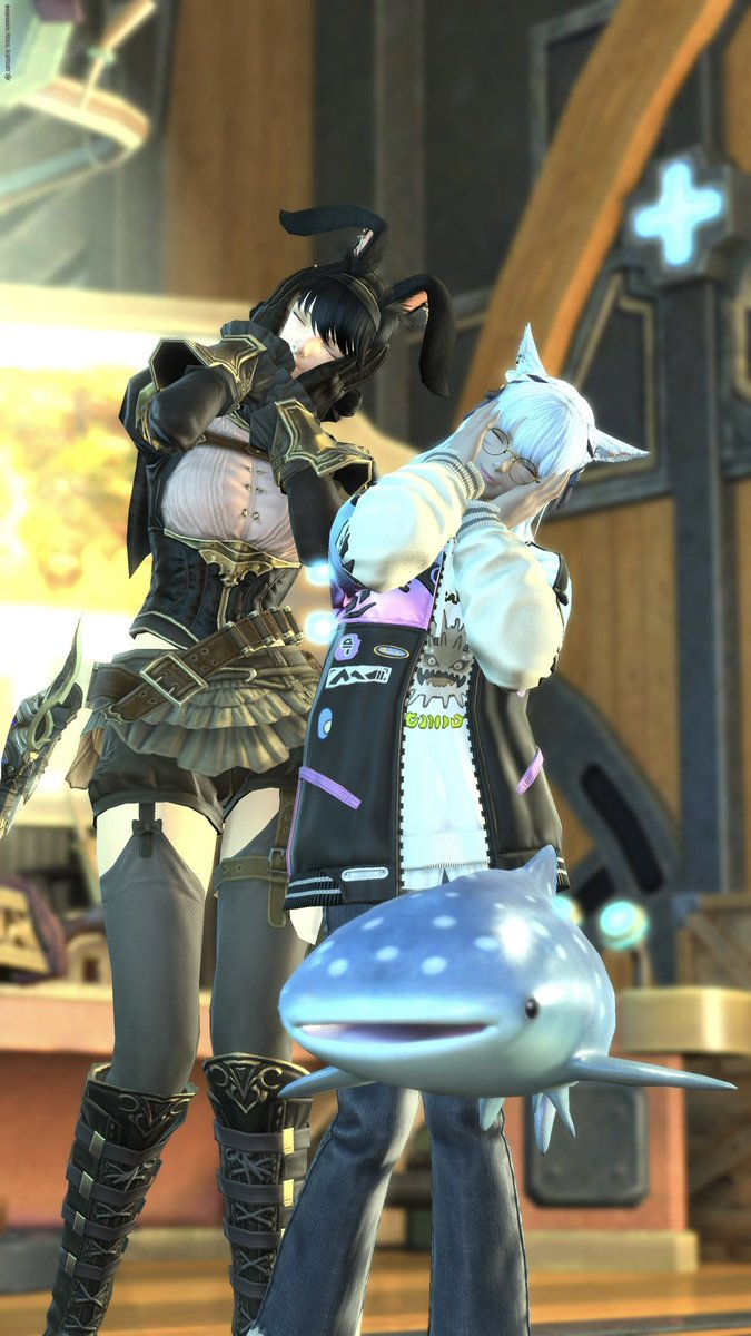snowusa's tweet photo. #FF14 ほっぺたとジンベェ
しるさんありがとう〜! https://t.co/KZ35eULBxp