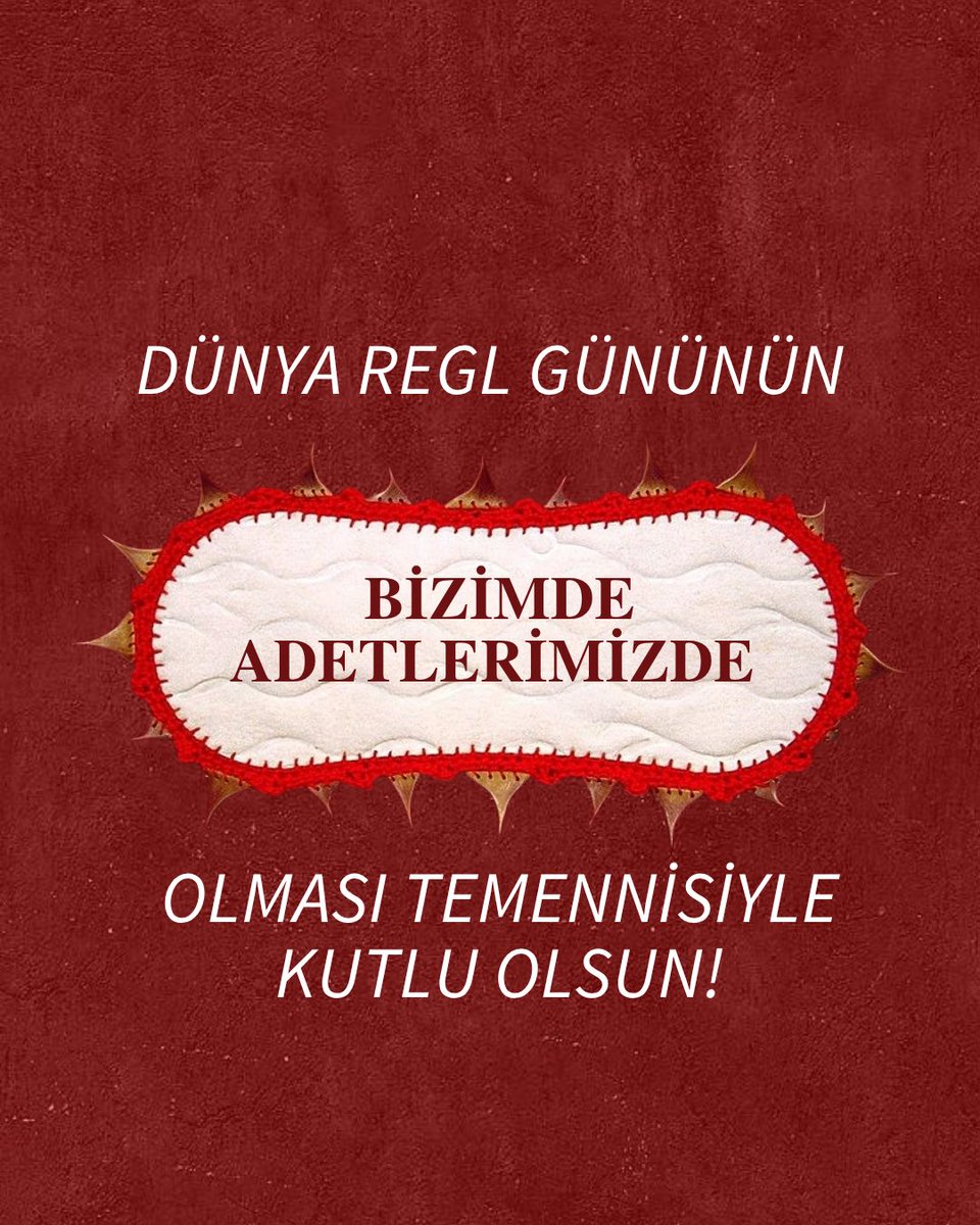 hempactly's tweet photo. Biz 28 Mayıs’ı sadece farkındalık için değil,
bir şeyi değiştirmek için önemsiyoruz.

Pedin lüks olmadığı,
reglin sansürlenmediği,
kimsenin bedeninden utanmadığı bir dünya mümkün.

Ve değişim, konuşmakla başlıyor.

#28Mayıs #DünyaReglGünü #PeriodPoverty #MenstrüelHijyen #Hempact https://t.co/dEO61SFnqK