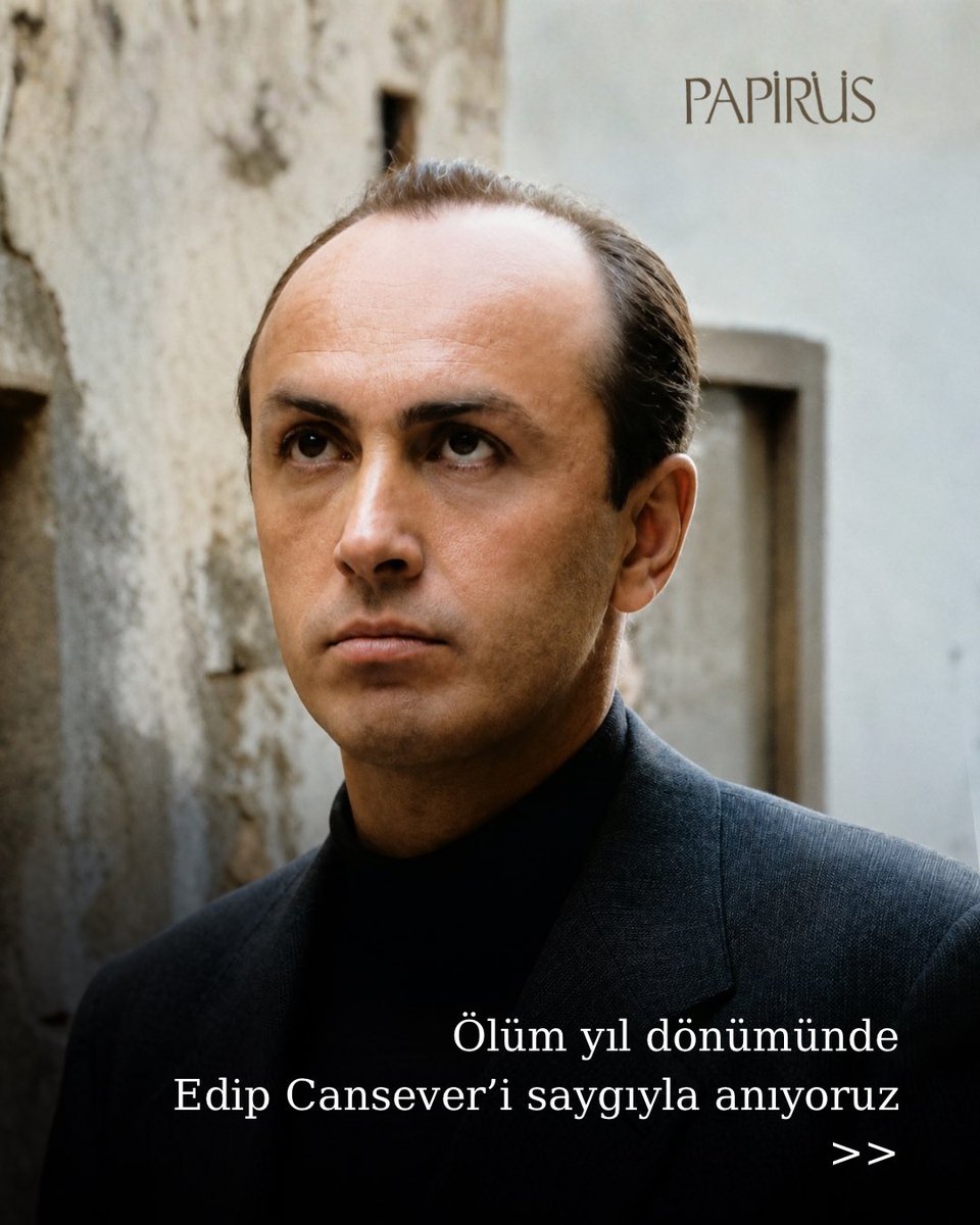 Papirusdergisi's tweet photo. Edip Cansever’i ölüm yıl dönümünde saygıyla anıyoruz. https://t.co/mOjWzdNGgF