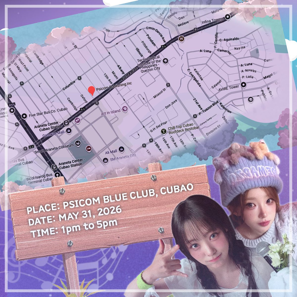 QWERPH_'s tweet photo. 3 Slots available 💖 before the event,To be guided,  here is the map to the #Whimsical Route:

📍https://t.co/6xKDPySIEv

Join us now and celebrate with other Bawiges:
🔗https://t.co/Os3eBTigTd

#QWER #큐더블유이알 #BAWIGE #Magenta #Siyeon https://t.co/vi7kazWMBD