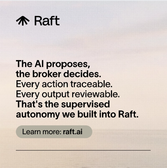 Raft_ai's tweet photo. The broker is the decision-maker. AI is the tool.

The NCBFAA's most recent AI policy paper reinforces the very foundation on which Raft's been built on.

Every classification suggestion carries a confidence score and an audit trail. 

Learn more: https://t.co/0z9ROKoSHz https://t.co/mGdcXAVxbi