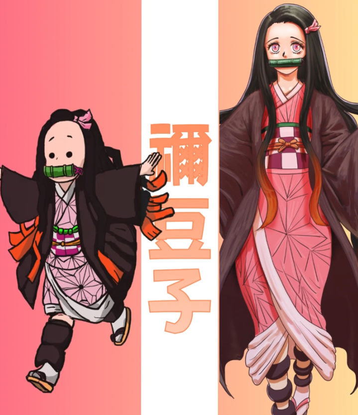 Haigaqi's tweet photo. リクエスト1位の禰豆子を描いてみた🎋 リクエストしてくれた方、ありがとうございます！
▶️ https://t.co/T6kLQDbPTw
#drawing #親子でお絵描き #イラスト https://t.co/c0jhnDOXCK