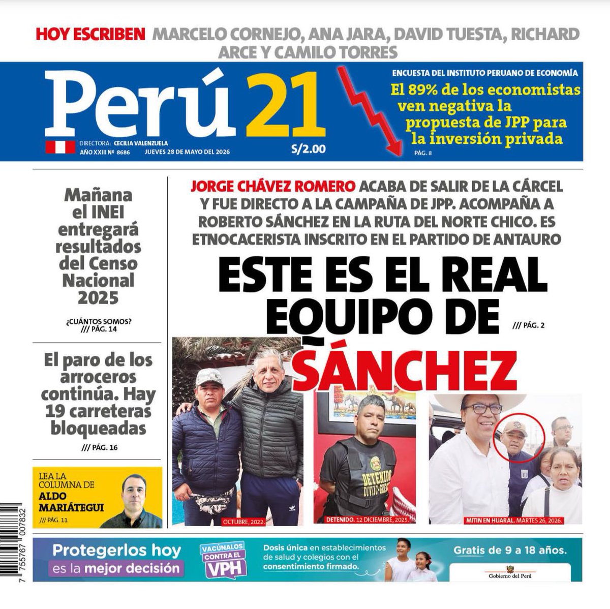 Perú21 tweet media