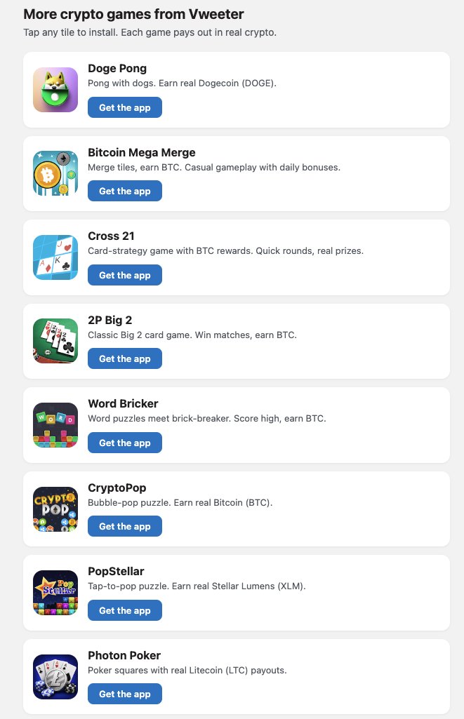 VweeterLimited's tweet photo. @Leooweb3 yeah so you better earn enough and cash out before that happens. https://t.co/iCAPB5wkkD