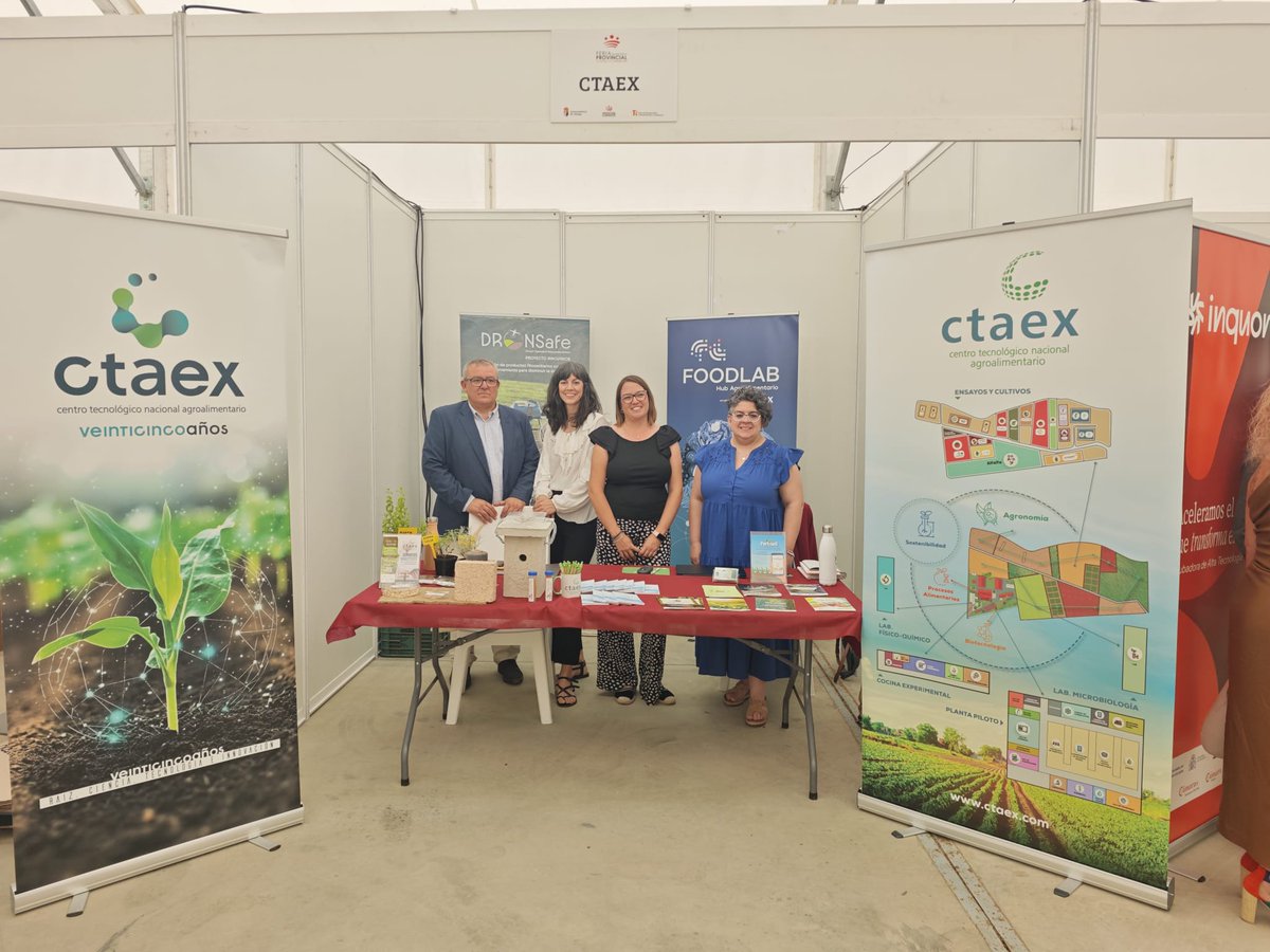 CTAEX_CIT's tweet photo. 💡 @DipdeBadajoz , a través de su Área de Innovación y Administración Digital, organiza junto al Ayuntamiento de Alange la II Feria Tecnológica Provincial.🚀
@CTAEX participa con un stand propio, mostrando iniciativas y proyectos tecnológicos aplicados al territorio. https://t.co/GGU6jDRLmQ