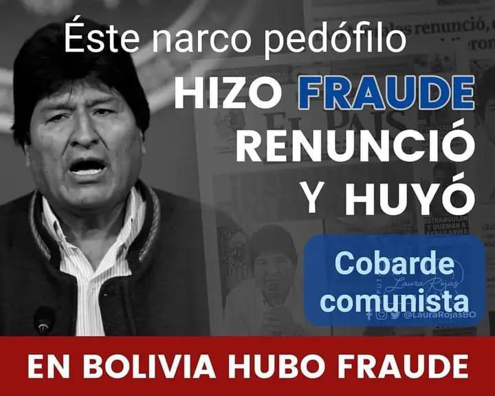 PatyReMi's tweet photo. Cárcel para este!! De una vez Bolivia exige que se lo tome preso! https://t.co/8b9dA8XrRI