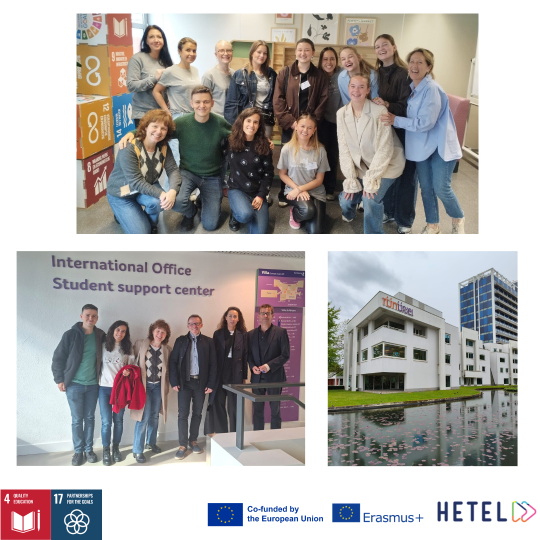 HETELFP's tweet photo. 🌍🇪🇺 Profesorado de Ángeles Custodios en Holanda con beca Erasmus+ de HETEL.
🤝Aprendiendo y compartiendo buenas prácticas  
#ErasmusPlus #FP #Innovación #ElkarrekinIkasten
https://t.co/HSYz17jLhs https://t.co/fMCs6EpTBR