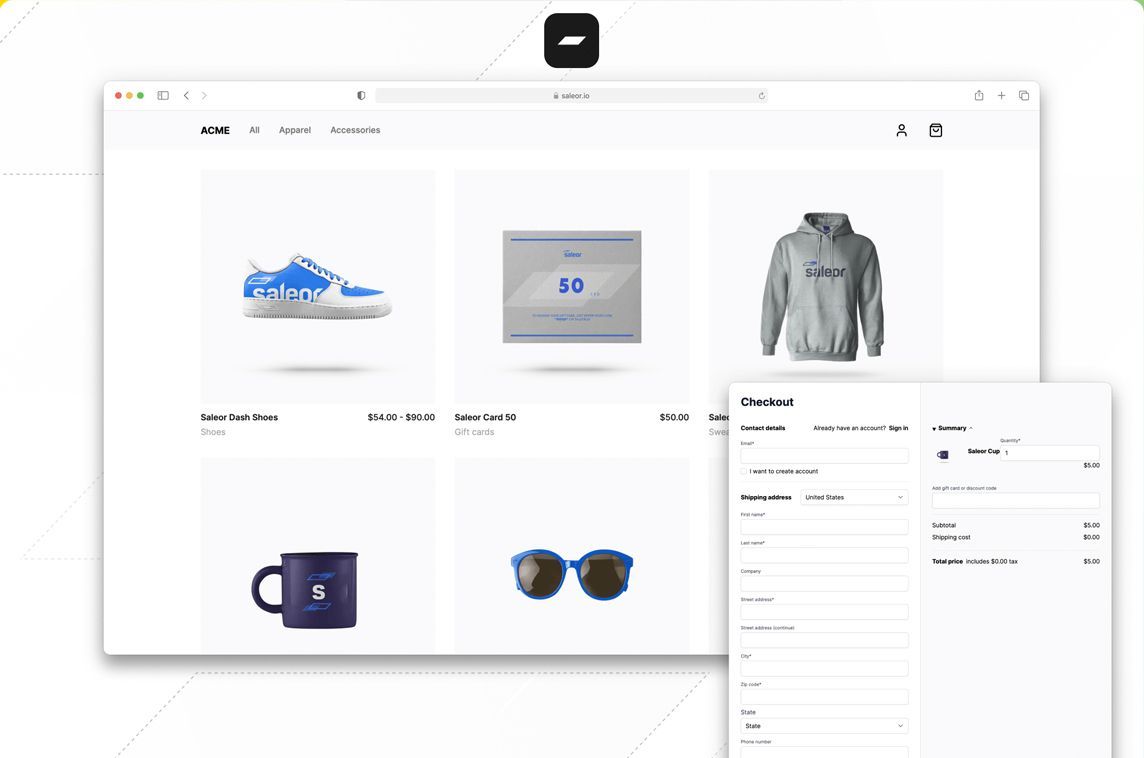 madewith_react's tweet photo. Saleor Storefront is an open-source React &amp; Next.js storefront built for headless commerce 🛒 - https://t.co/1CHawvDkuB https://t.co/1oZf1cnRiT