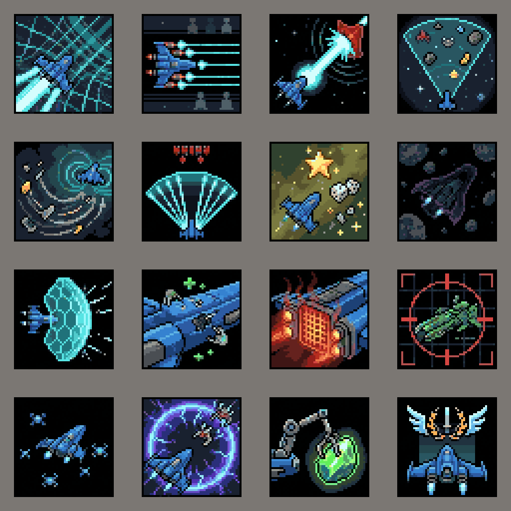 RealAstropulse's tweet photo. And that was it. Now I can just generate achievement/skill icons. https://t.co/cVGY0HOHo1