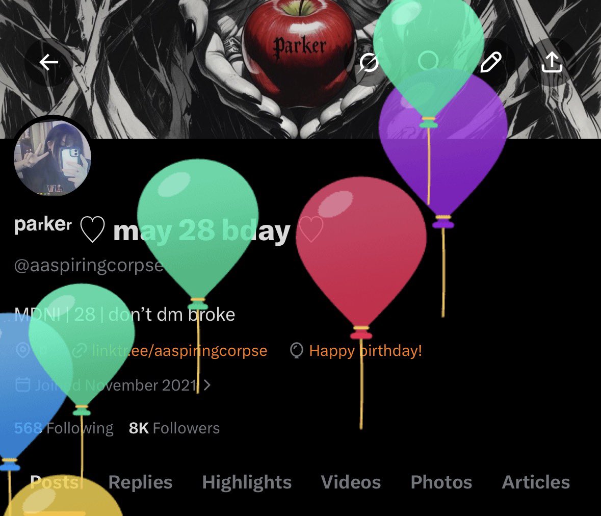 ᵖᵃʳᵏᵉʳ ♡ tweet media