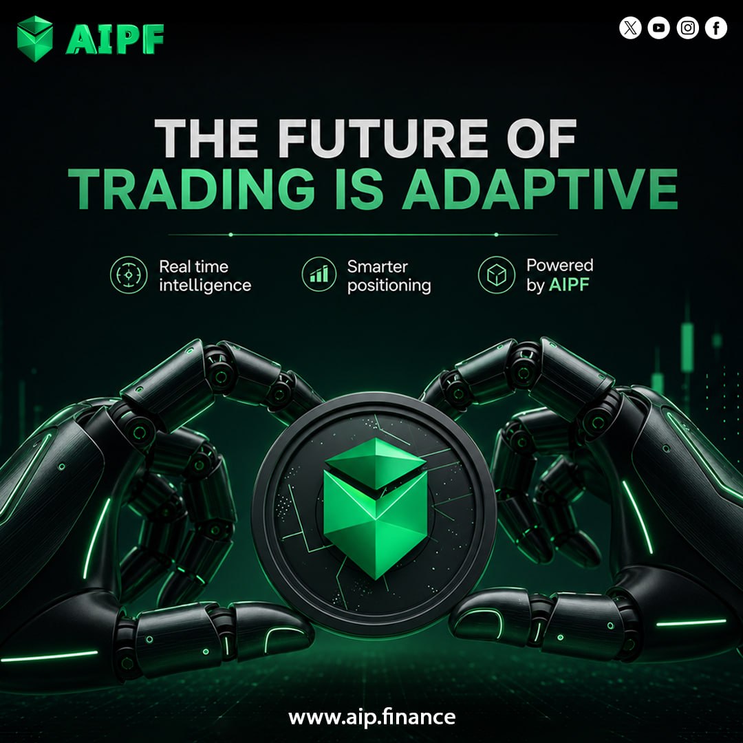 AIPF_official's tweet photo. THE MARKET DOESN’T REWARD SLOW THINKING.
IT REWARDS INTELLIGENT EXECUTION. ⚡

AIPF transforms live market chaos into adaptive AI driven positioning in real time.

The future belongs to systems that adapt faster than the market moves.

💥 Stop chasing trends.
Start operating with intelligence.

🌐 https://t.co/zNJ3WdAuu7

#AIPF #AITrading #CryptoAI #AdaptiveTrading #FutureOfFinance #Blockchain