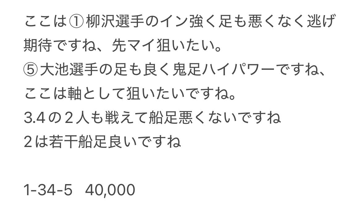 カタル【競艇予想屋】 tweet media
