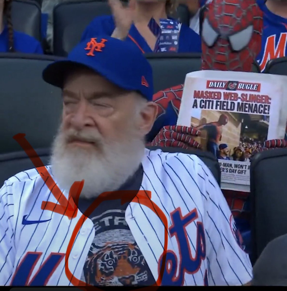 TheSportsPat's tweet photo. @CultureCrave @MLB Wearing a Tigers shirt 🙄 https://t.co/PPIImMhpHR