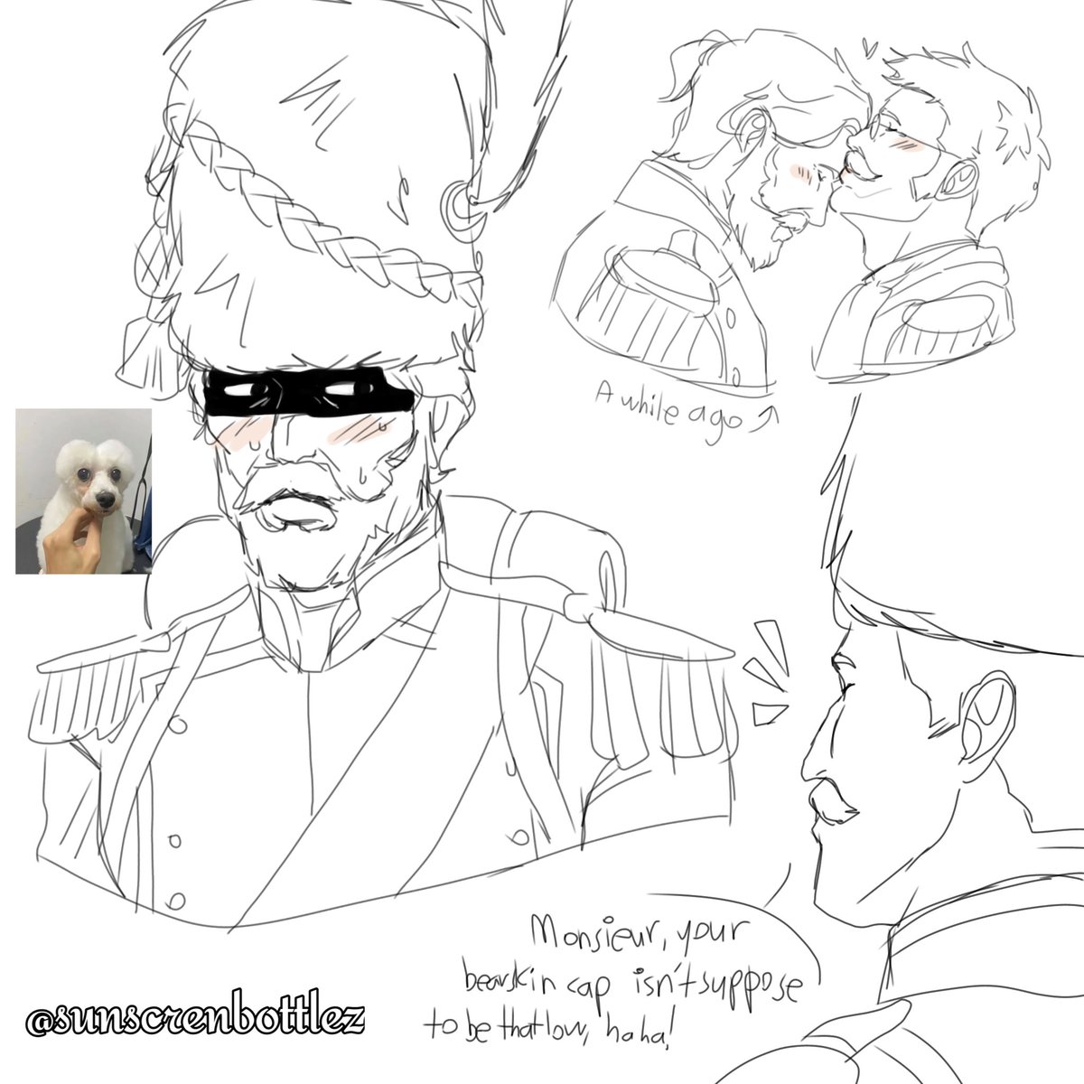 sunscrenbottlez's tweet photo. Me and my friend's ocs... ok? Okay #gnb #doodle https://t.co/6OTDS8rNnp