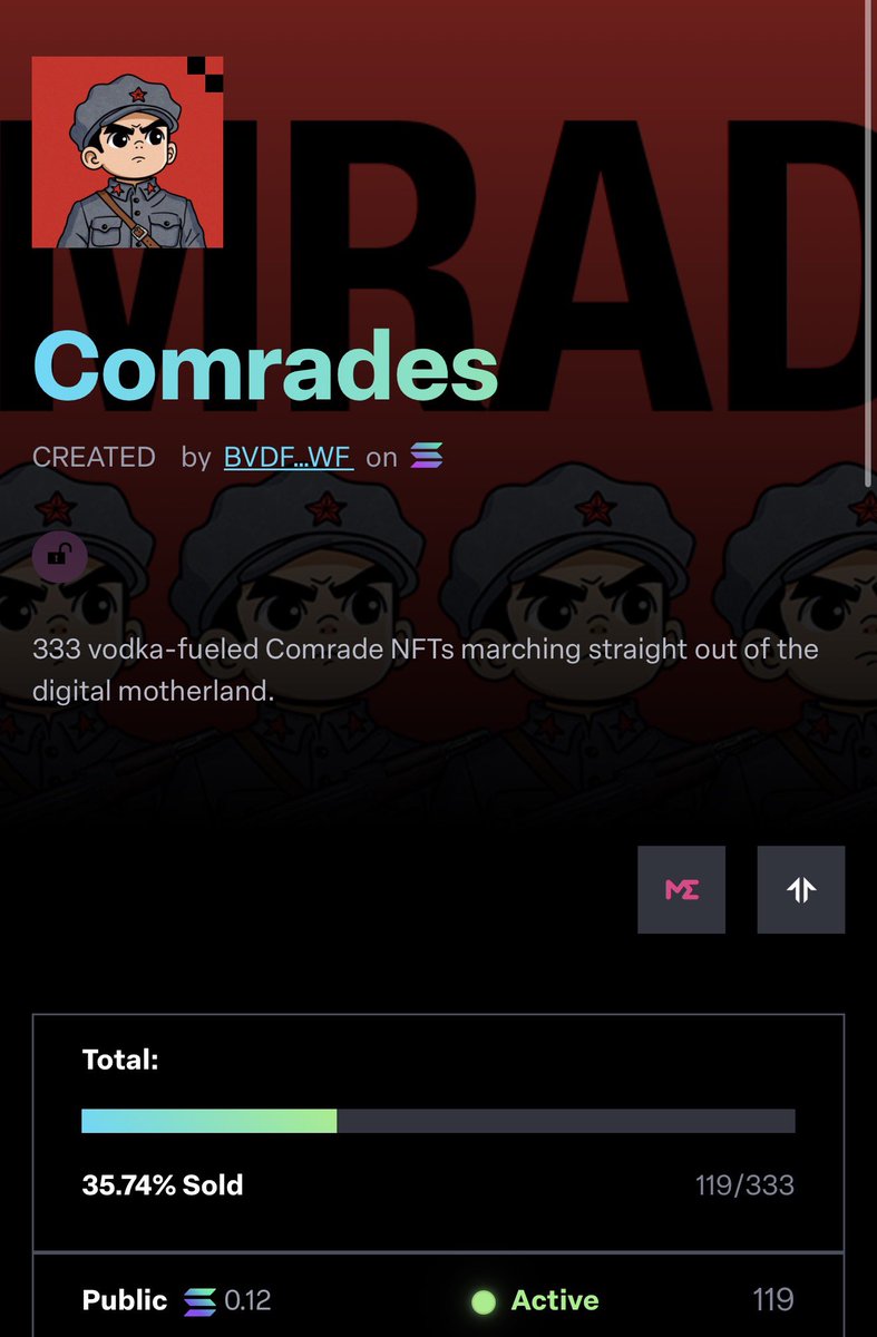 COMRADES tweet media