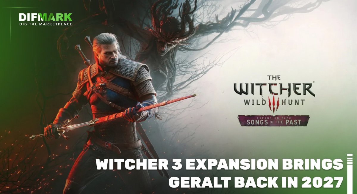 Difmark_com's tweet photo. 🐺The Witcher 3 is getting a new DLC in 2027 — 11 years later⚔️
📜 Geralt returns for a focused new story
🧭 Classic Witcher quests over open-world bloat
💻 Higher PC requirements confirmed
Somehow… people are actually excited🔥
#TheWitcher3 #Witcher #CDPR #GamingNews #RPG https://t.co/7UjAJE7I7f