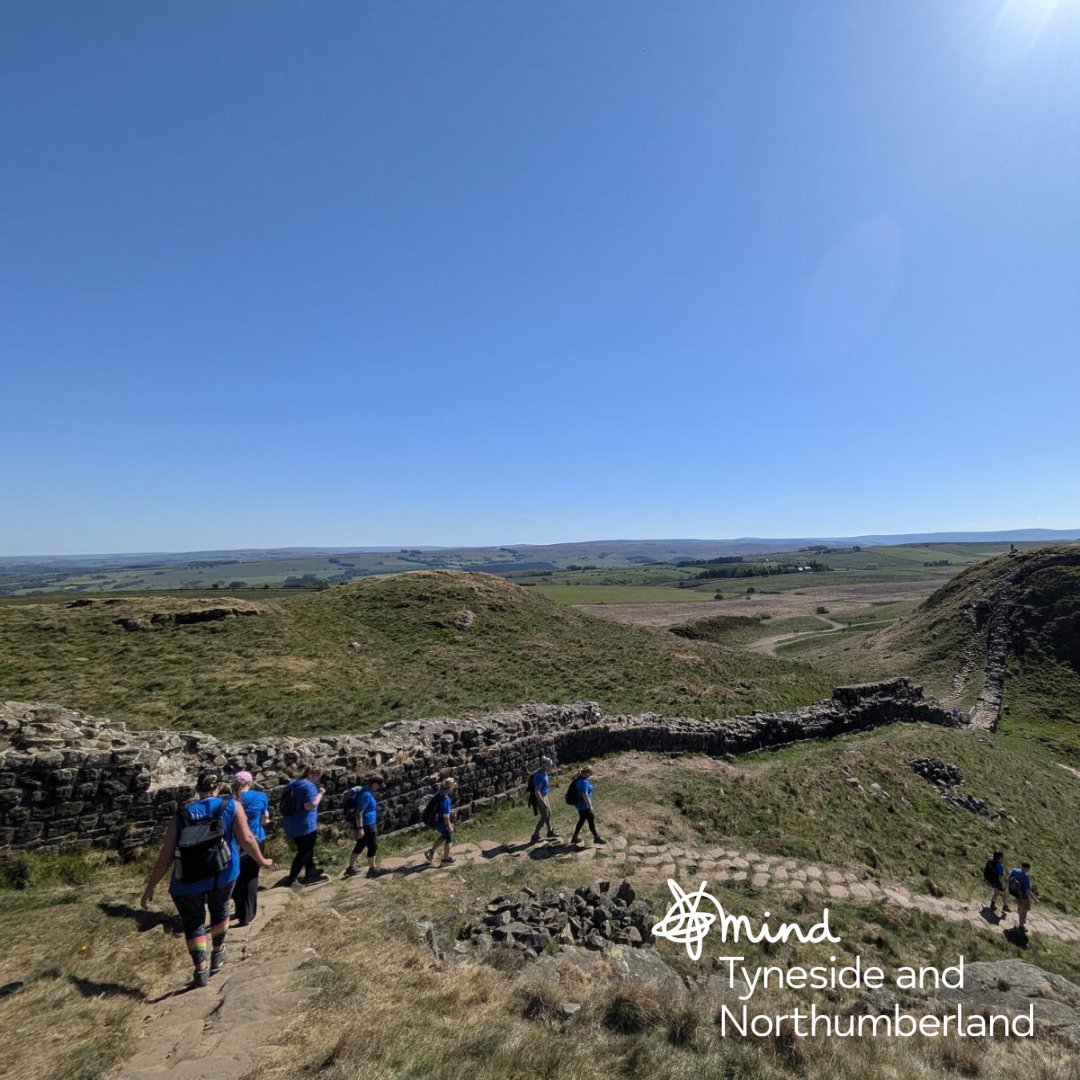 TynesideMind's tweet photo. Last chance to grab tickets to our Mind on the Wall Charity Walk - happening this weekend! 💙🤩

📍📅Join us for an unforgettable 9-mile walk along Hadrian's Wall Northumberland, Sunday 31st May. 

🤝Purchase your place before its too late:
Mind on the Wall – Tyneside Mind https://t.co/aJRNQYWm5q