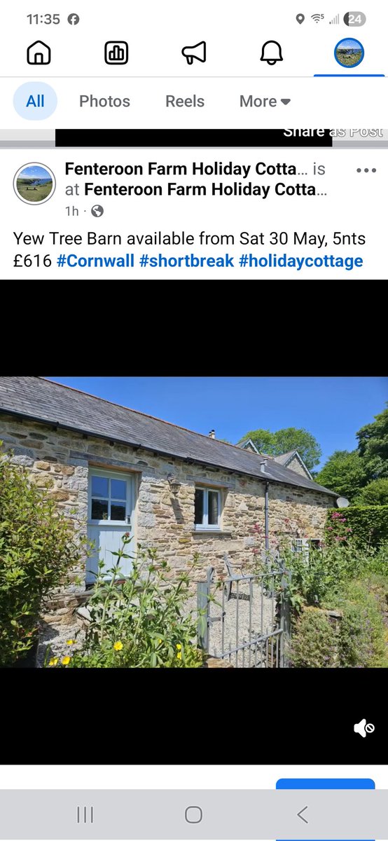 FenteroonHols's tweet photo. Fancy Cornwall next week? #holidaycottage #shortbreak https://t.co/INFODc07lc