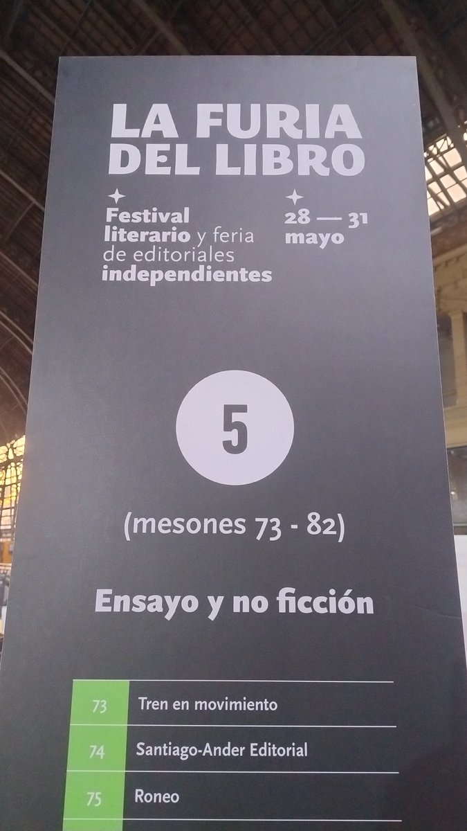 stgoandereditor's tweet photo. Hoy comienza @lafuriadellibro, hasta el domingo. Nos vemos! 🥳🚀📚🔥

Stand 74 @stgoandereditor 
Entrada liberada @EstacionMapocho 
Novedades y catálogo #delcorte https://t.co/OzQHlla1xu