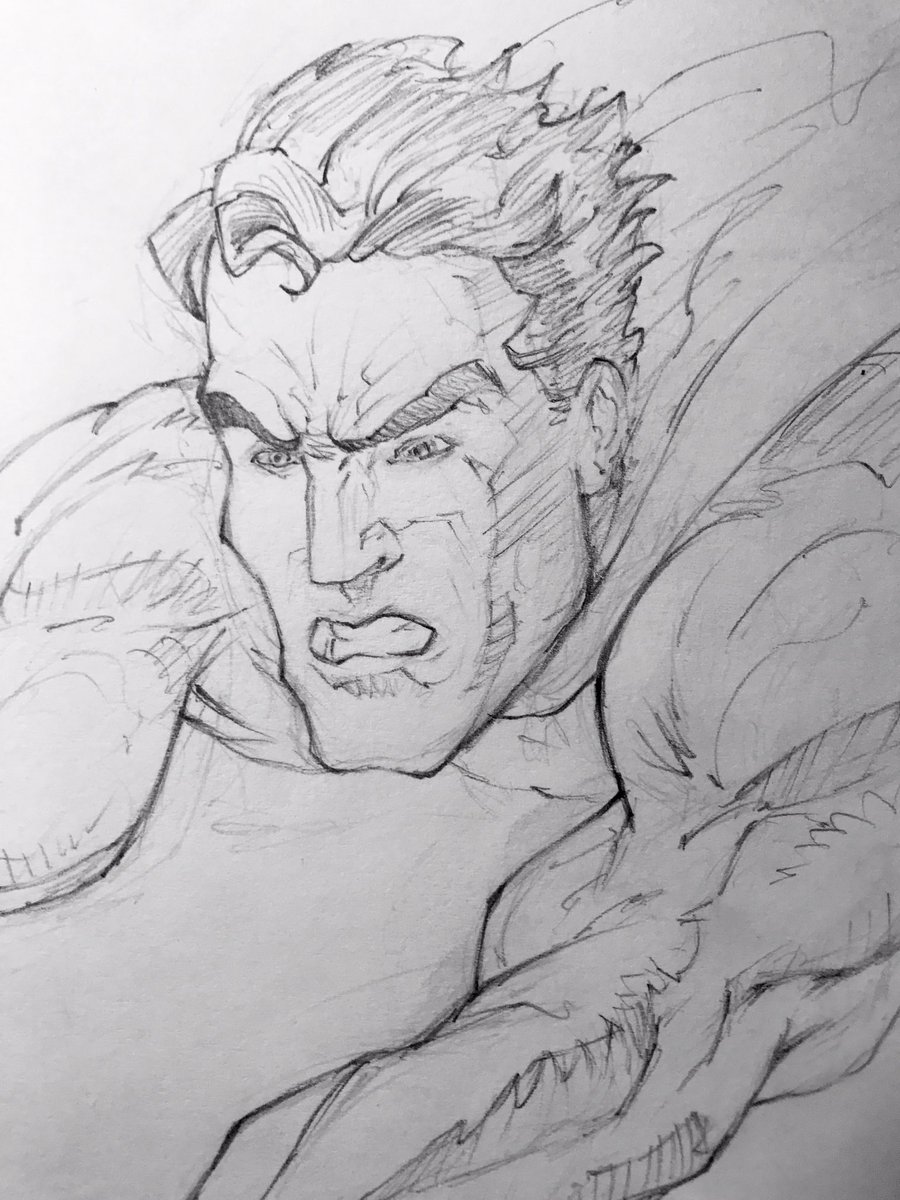 CalebCo13's tweet photo. Comic art sketchbook- SUPERMAN https://t.co/OKdqVKRoVp