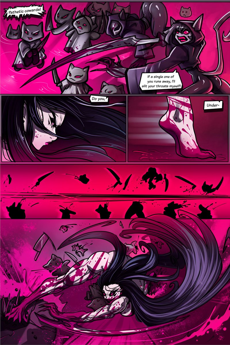 VersusPB's tweet photo. will it send this time, lets find out,
versus, fun cute action comic for adults that never grew up, and may be repressing a few things, not judging, she has knife feet https://t.co/xZtZdAU37O
