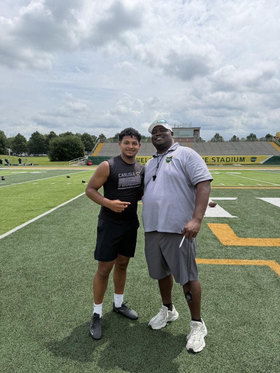 jimmy_cham2007's tweet photo. Had a great time at Arkansas tech specialist camp ‼️ @CoachB_Proc @RoyThompsonFB https://t.co/3VhSSdr19D