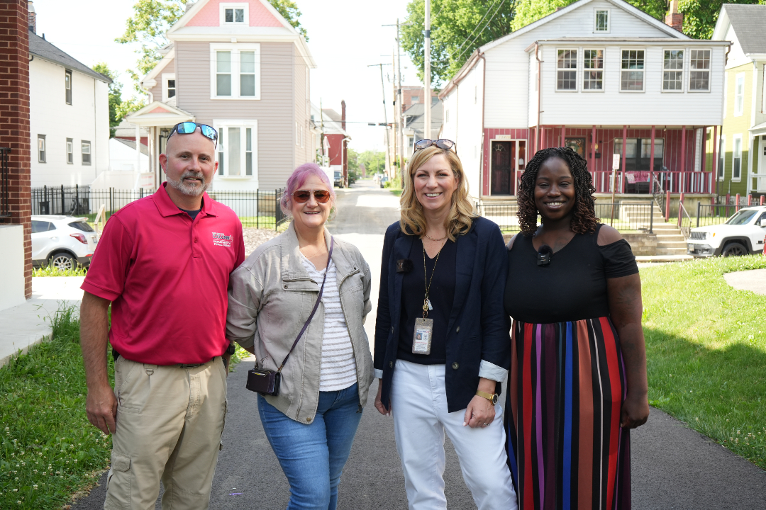 ColumbusDPS's tweet photo. On the next Director Diary...🤫We took a ride with a Code Inspector! Code inspectors ensure the public right-of-way is clear and safe. See anything damaged or not restored after work is finished? Submit a 311 at https://t.co/BNFkgjF1l9, call 614-645-3111 or email 311@columbus.gov https://t.co/GdFmkw1jR5