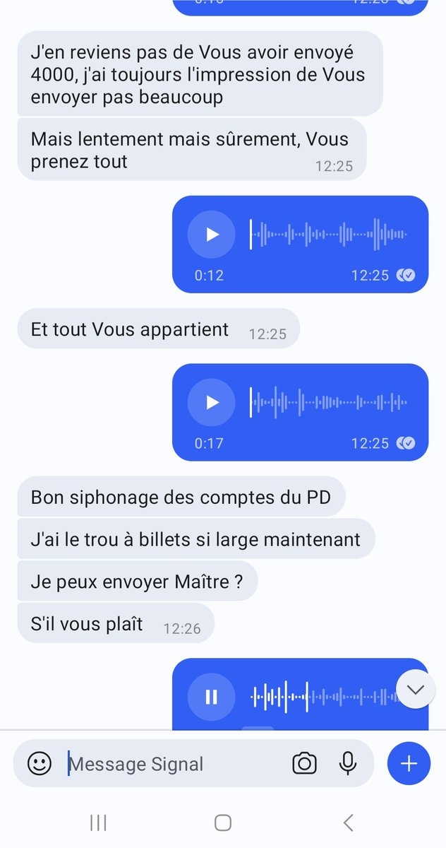 Maitre_Karim75's tweet photo. La p*d @DAB_MaitreKarim a franchit un cap aujourd'hui : 4000€ pigeonnés depuis le début de notre relation🐦
Une bonne c*onne que je soulage de son fric lentement mais sûrement🤑
M'envoyer sa thune c'est ce qu'il y a de meilleur dans sa vie 🖕

Findom cashmaster moneyslave pigeon https://t.co/uTKqrgXrez