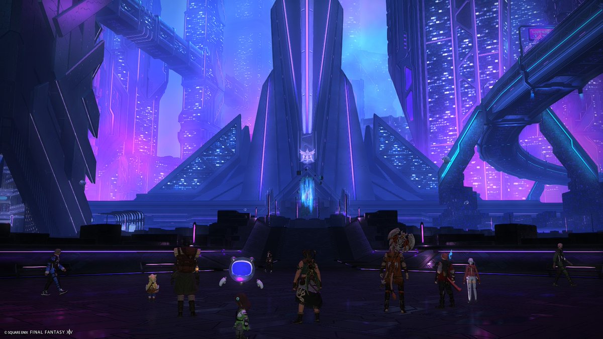 YaBoiBroseph's tweet photo. Dawntrail Spoilers
Finally at Solution Nine, I do like the music a lot. Had to match my glam to the environment too https://t.co/pyL2lZkMK2
