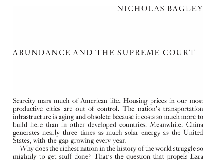 nicholas_bagley's tweet photo. My latest article, now live at the @SupremeCourtRev.

I think it will delight a few and irritate pretty much everyone else (link below)! https://t.co/xzP2gxWUC3
