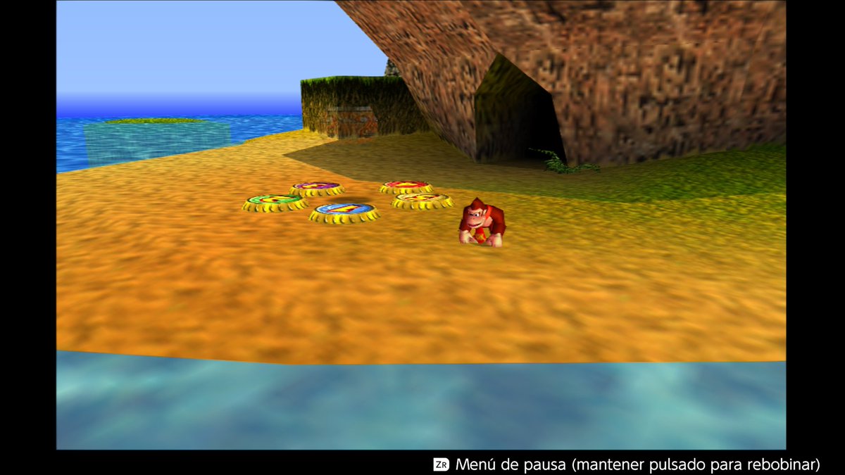 ThePixelMax's tweet photo. Siempre es agradable volver aquí... Ahora soy un nene de 9 años de nuevo. #DonkeyKong64 https://t.co/JV81fSIco5