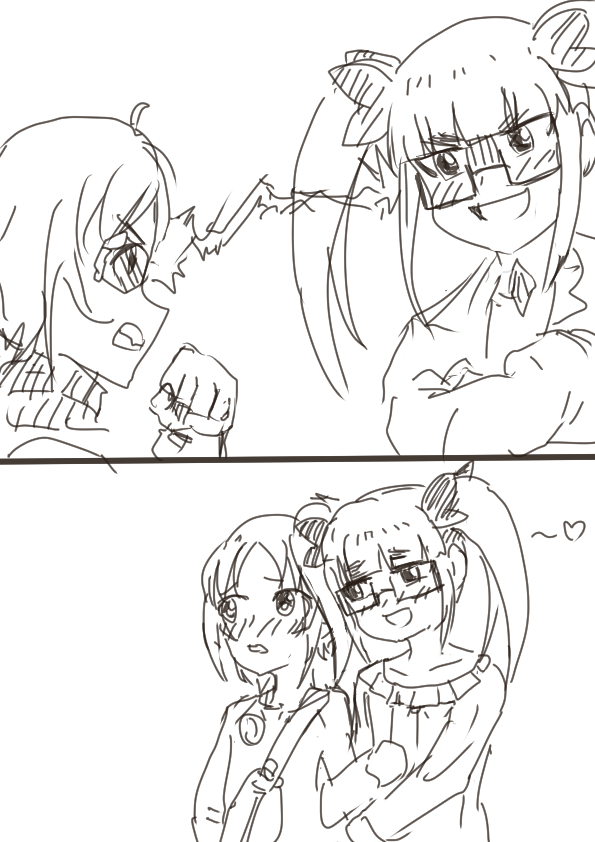 binjouniki's tweet photo. ヒーローとヴィランの女の子が付き合うの好き https://t.co/cJdzoUdPSu
