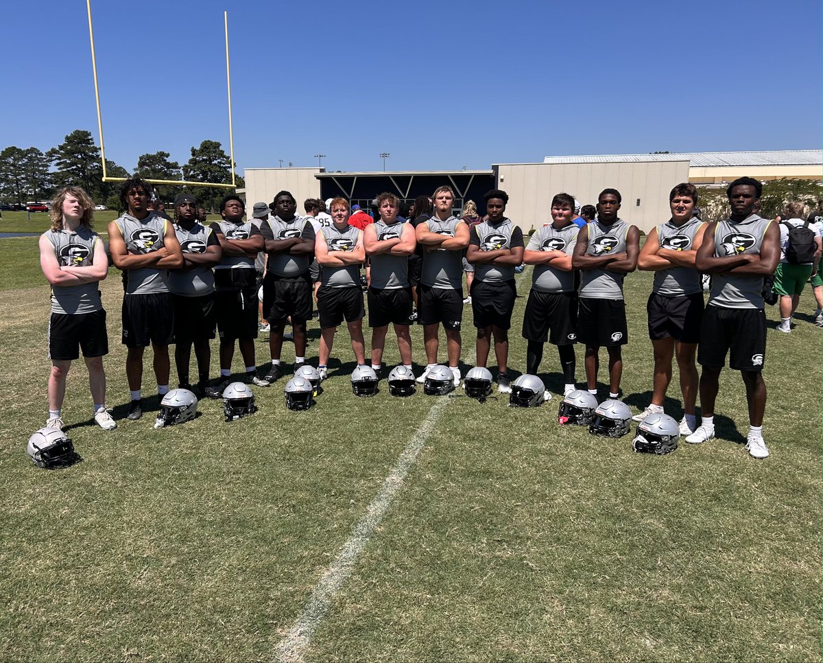 GCA_FB's tweet photo. Thank you @GabeGiardina @CSU_FB and staff for a great camp and tournament. 1% plus better today. 

#AWG https://t.co/cAosvmohqh