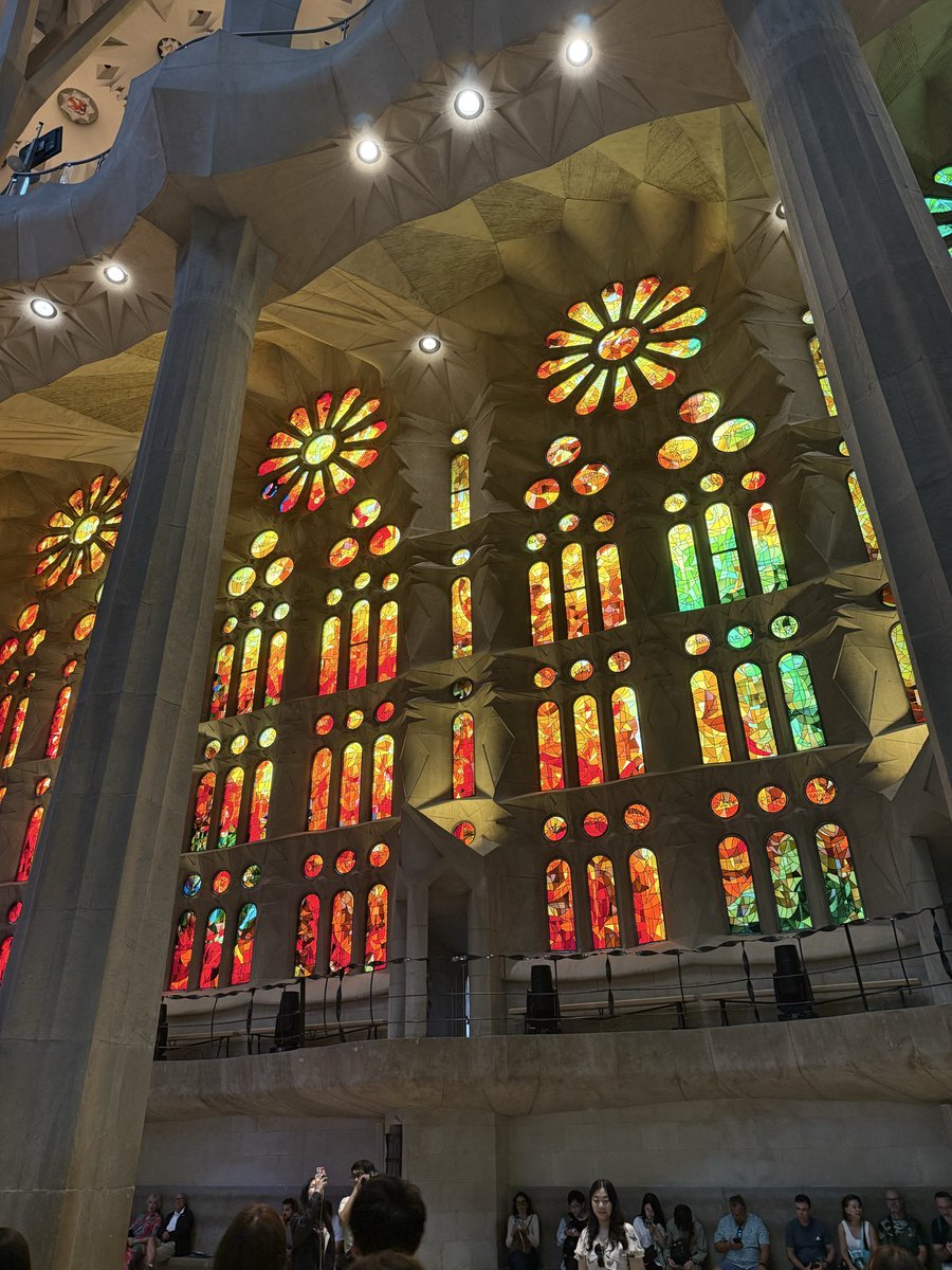 kramer2k3's tweet photo. @TrungTPhan Was just there today!  

It was the most incredible building I have ever seen.  

Gaudi was not a famous architect when he took over the project!  The original architect quit! https://t.co/vjdNX31Hk5