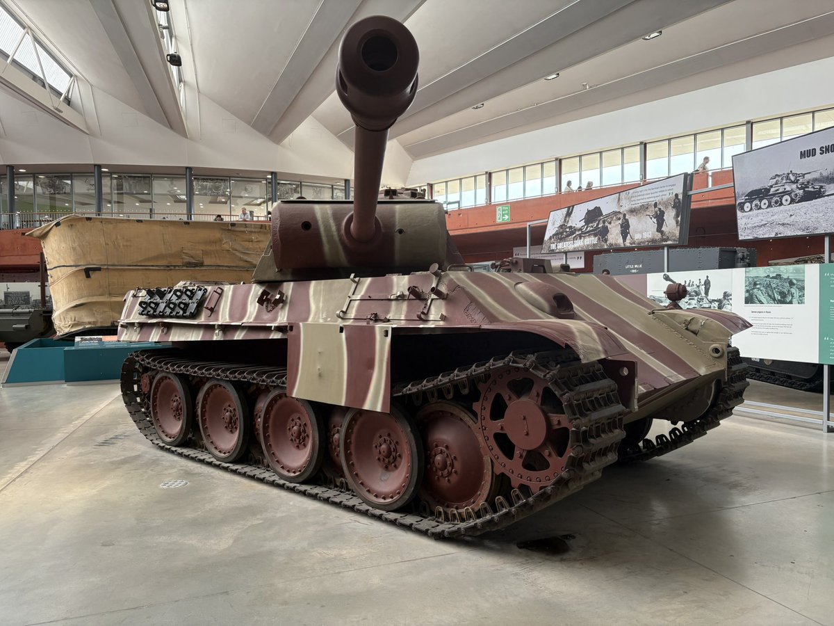 authorAPT's tweet photo. Down at the splendid @TankMuseum today in #Dorset. So much to see - you definitely need a few days! https://t.co/raQdd4LvwJ